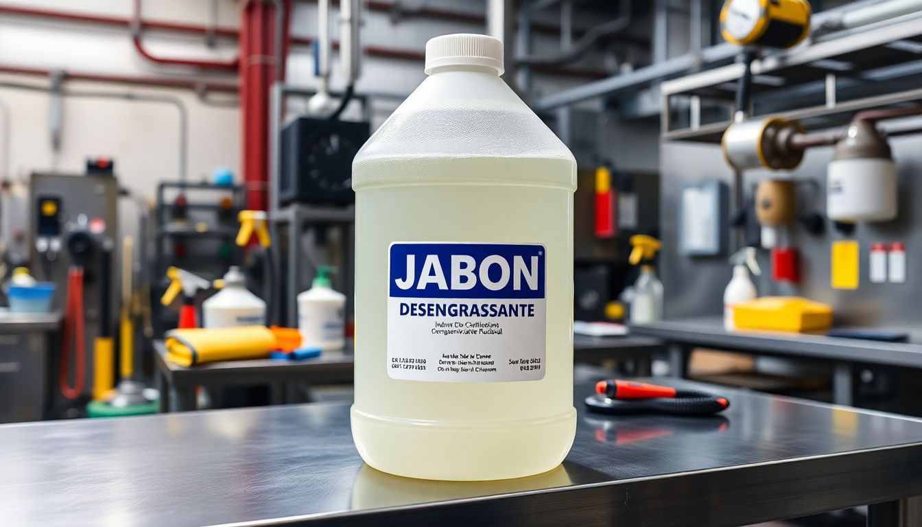 Jabon Desengrasante Industrial