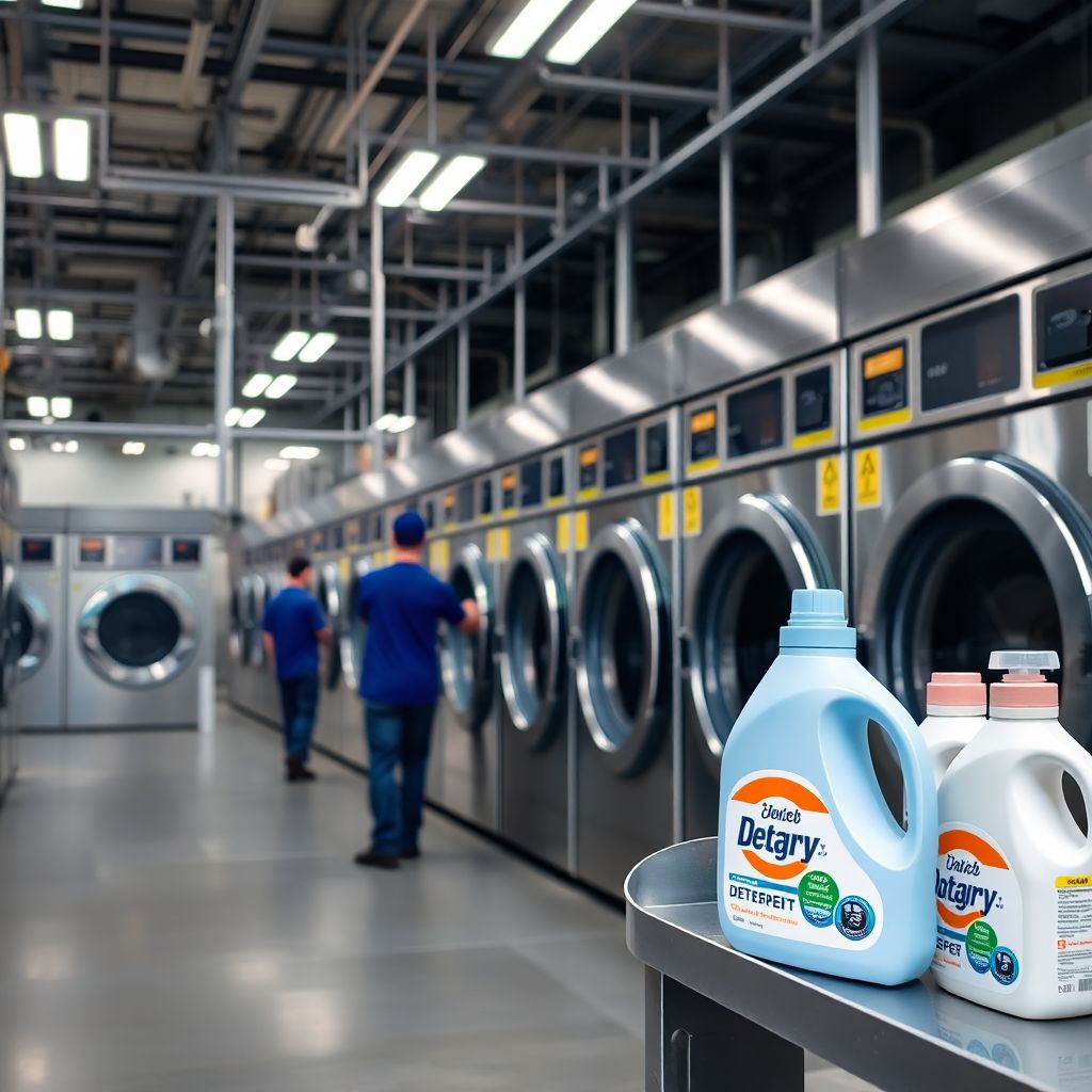 Detergente para Lavanderia Industrial