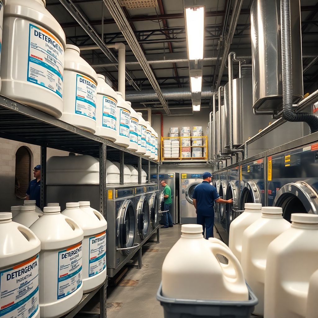 Detergente para Lavanderia Industrial